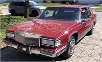 1987 Cadillac Coupe de Ville 2D