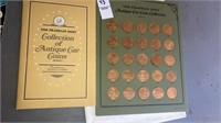 1968 Franklin Mint antique car coin collection