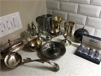 A Group of Various Silverplate Pieces