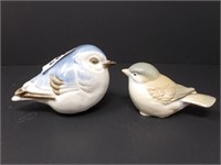 Two Bird Figurines