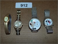 (4) Watches (1-Relik)