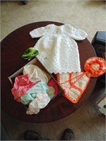 Crochet Doll Dress & Other Doll Clothes