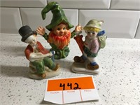 A Group of Three Decorative Figurines