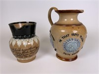 Royal Doulton Lambeth pitchers