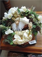 Angel Wreath & Religious Plaques