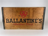 Early Ballantine’s wood crate