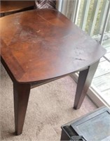 PAIR OF END TABLES,