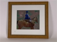Robert Stack Side Saddle Watercolor