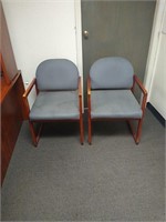2 Grey Chairs