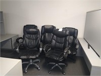 Set of 5 office chairs