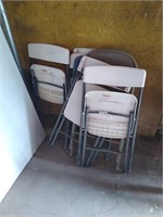 11 folding chairs