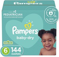 Pampers Baby Dry Disposable Baby Diapers