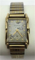 14K yellow gold Wittnauer wristwatch