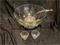 "Silver Elegance" by Colony Punch Bowl Set