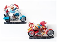 Lot Muppet Motorcycle Mania Collection Sculptures