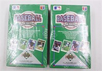 (2) Sealed Boxes 1990 Upper Deck Baseball Cards