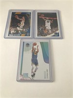 ASSORTED 3 CARD LOT OF STEPH CURRY