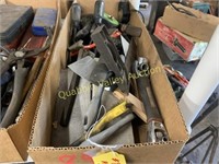 LARGE FLAT OF ASSORTED TOOLS