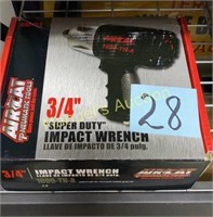 3/4” SUPER DUTY IMPACT WRENCH