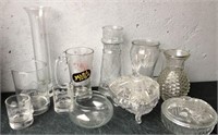 Box Lot of Assorted Glassware