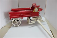 BUCKBOARD STYLE HANDMADE WAGON, 10X29