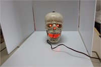 FULL SIZE MID CENTURY LIGHTED SKULL