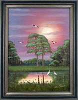 AL BLACK FLORIDA HIGHWAYMEN TWIN TREES