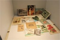 VINTAGE POST CARDS AND EMPHEMERA