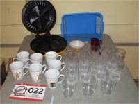 Quesadilla Maker, Cups (7), Misc Glasses