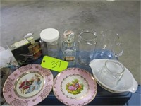 Casserole, Pitcher, Canister (1w/ Lid), Oil Can,
