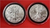 Liberty Silver Dollars 2016 x2