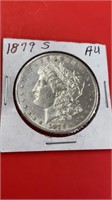 1879S Morgan Dollar AU