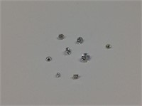 1.04ct of loose Diamonds,largest .31ct