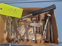 Hammer, Wrenches, Spikes as Displayed