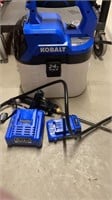 Kobalt 2-gallon cordless chemical sprayer kit