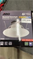 Juno 6in recessed downlight E series retrofit