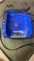 Kobalt 40v lithium-ion battery charger-charger