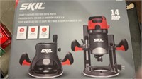 Skil 14 amp plunge & fixed base digital router