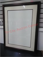 Wood frame & glass, 25x35