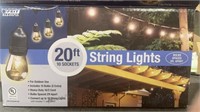 Feit Electric outdoor string lights 20ft