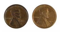 Early Mint Marked Lincoln Pair