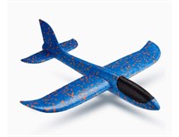 New blue Foam Glider plane for kids.
