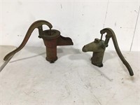 2 Antique Water Pumps
