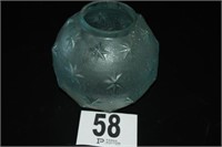 Blue Star Lamp Globe 7.5"