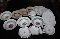 Assorted Plates & Bowls