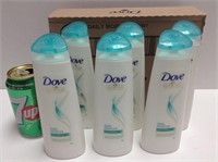 6 shampoings 250ml Dove 2 en 1 Neuf