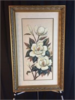 Pair of framed Helen Brown Bloom Lithograph Prints