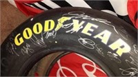 Cup Series - signed tire