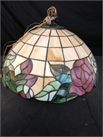 Floral Dale Tiffany Styled Stained Glass Lamp