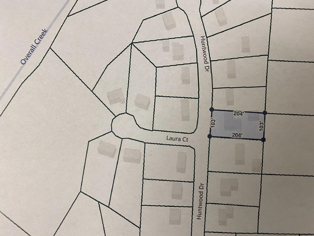 Murfreesboro TN Building Lot - 4400 Huntwood Dr